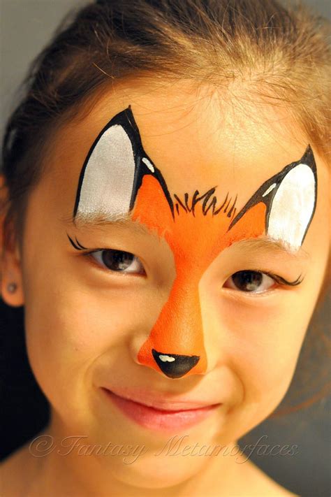 easy fox face paint